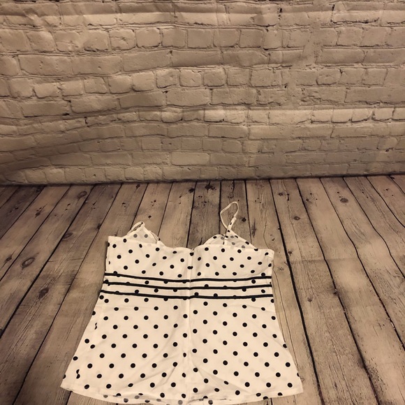 Polka dot George tank op size 12 - Picture 5 of 7
